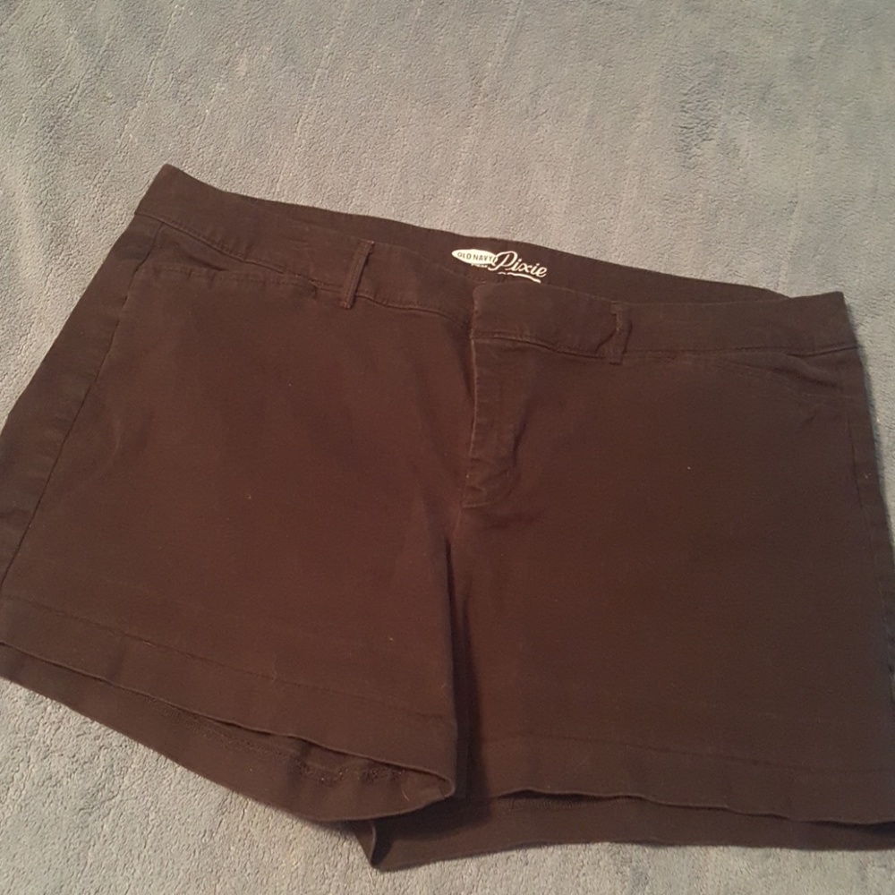 Black shorts